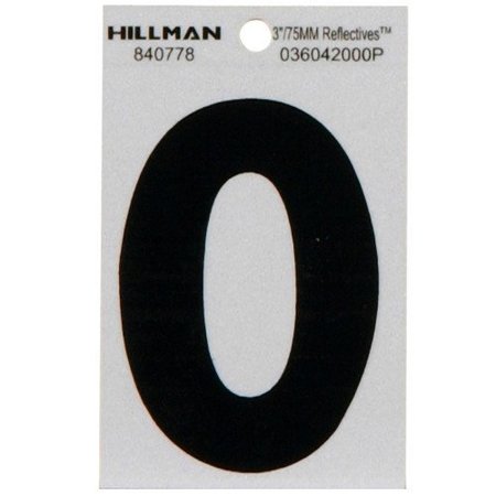 HILLMAN 3" B/S Ref Myl Wide 0 840778
